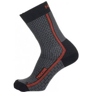 HUSKY Socks Trekking anthracite/red