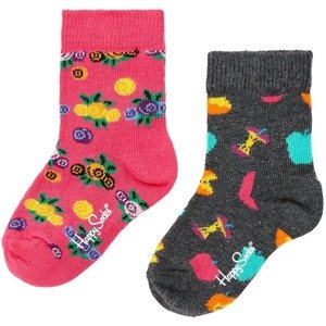 Happy Socks 2 Pack Alma és Virágok Zokni