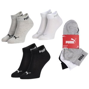 Puma Unisex's 3Pack Socks 887498 White/Black/Grey