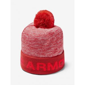 Caps Under Armour Boy 's Gametime Pom Beanie-Red