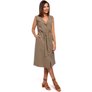 Stylove női ruha S208 Khaki