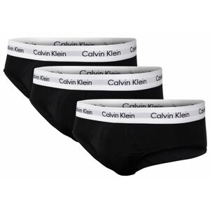 Set of three black classic fit briefs Calvin Klein Underwear