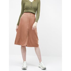 Brown skirt VILA Morose - Women