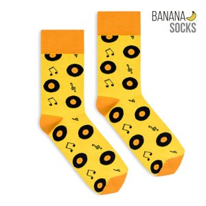 Banán zokni Unisex zokni Classic Vinyl