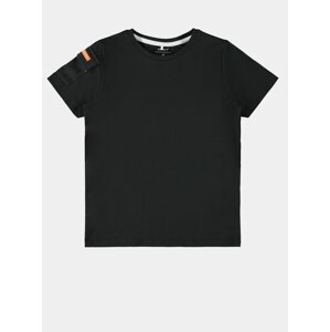 Black boys' T-shirt with print on the back name it Niklaso - unisex