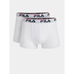 Set of two white boxers FILA