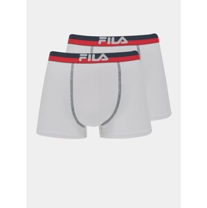 Set of two white boxers FILA