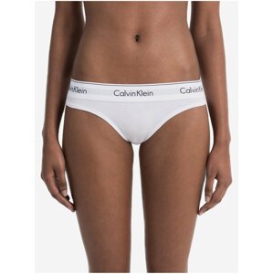 Calvin Klein fehér tanga fehér széles gumiabroncs Thong Strings