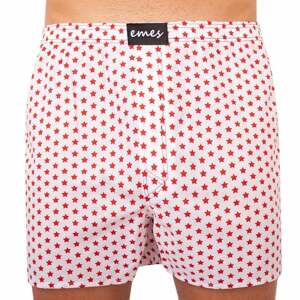 Emes white men's shorts with stars