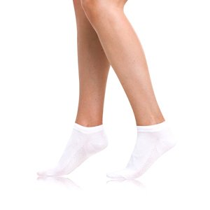 Bellinda 
BAMBOO AIR LADIES IN-SHOE SOCKS - Short ladies bamboo socks - white