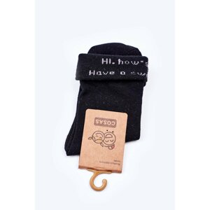 Kids Cotton socks Sweet Dream COSAS black