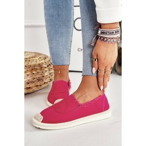 Női Espadrilles Fuchsia Flaure