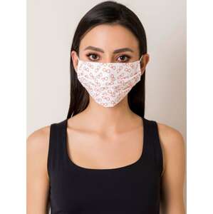 Protective mask with color print