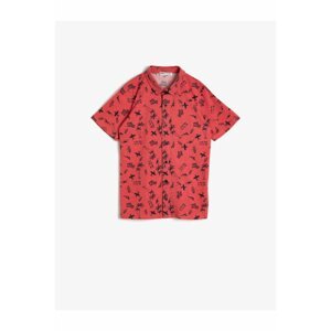 Koton Shirt - Rot - Regular fit