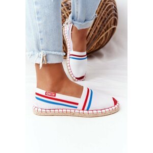 Női espadrill cipő Kesi Striped