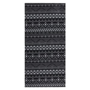 Multifunctional scarf HUSKY Printemp grey triangle stripes