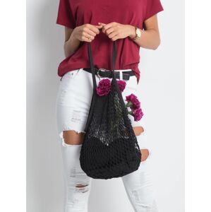 Fekete hálós táska