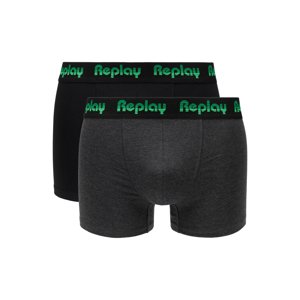 Visszajátszás Boxerky Boxer Style 5 Jacquard Logo 2db Box - Fekete /D G Mel/Gre