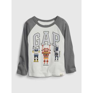 GAP Kids T-Shirt Robots T-Shirt Logo - Boys