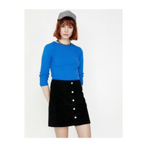Koton Sweater - Blau - Regular fit