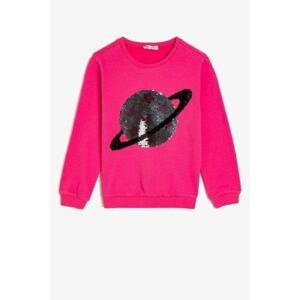 Koton Sweatshirt - Pink - Relaxed fit