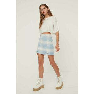 Trendyol Blue Slit Skirt