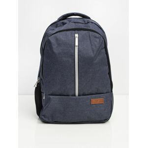 Dark blue laptop backpack