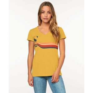 T-shirt Rip Curl GOLDEN DAYS TEE Yellow