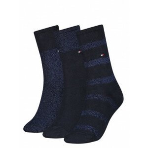 3PACK socks Tommy Hilfiger blue