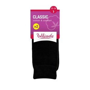 Bellinda 
CLASSIC SOCKS 2x - Women's cotton socks 2 pairs - dark blue