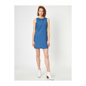 Koton Dress - Blue - A-line