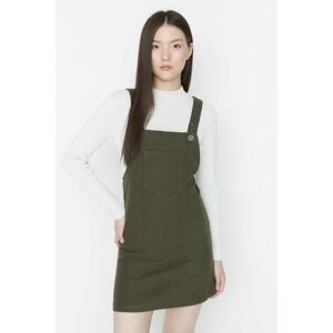 Trendyol Khaki Gilet Dress