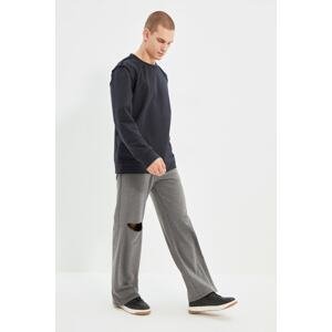 Trendyol Sweatpants - Gray - Normal Waist