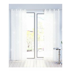 Edoti Crystal curtain 140x250 A428