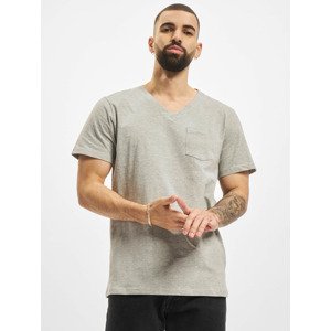 Men's V-neck grey