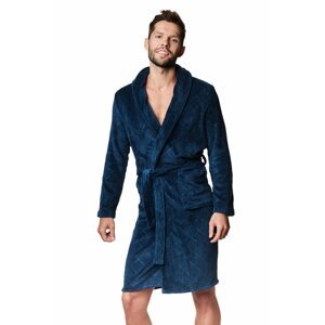 Mavis Bathrobe 39394-59X dark blue