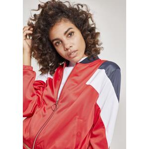 Women's 3-Tone Track Jacket firered/navy/white