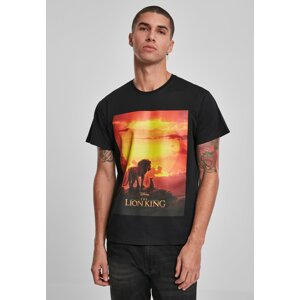 Black Lion King Sunset T-Shirt
