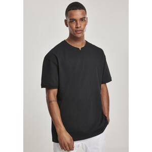 Garment Dye Oversize Pique Tee black