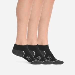 DIM SPORT IN-SHOE 3x - Women's sports socks 3 pairs - black