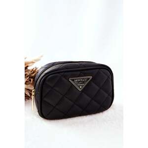 Small quilted cosmetic bag Monnari CSM0050-020 Black