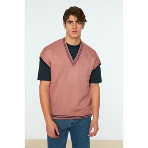 Trendyol Sweater Vest - Rosa - Oversize