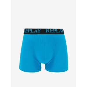 Replay Boxer Boxers Boxer Style 04/C Cuff Logo 2Pcs Box - Men's