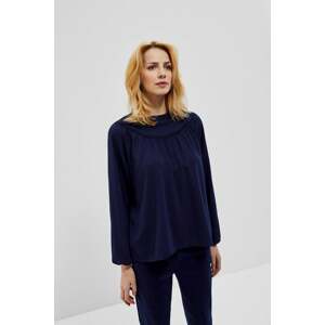 Ordinary shirt blouse - dark blue