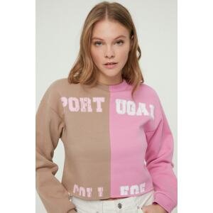 Trendyol Sweatshirt - Multicolor - Regular fit