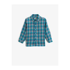 Koton Plaid Check Long Sleeve Shirt