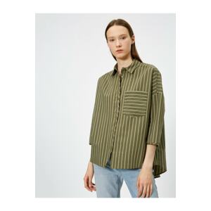 Koton Shirt - Green - Regular fit