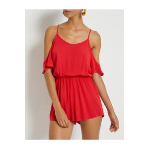 Koton Jumpsuit - Red - Relaxed fit