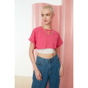 Trendyol T-Shirt - Pink - Relaxed fit