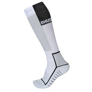 HUSKY Snow-ski socks white/black